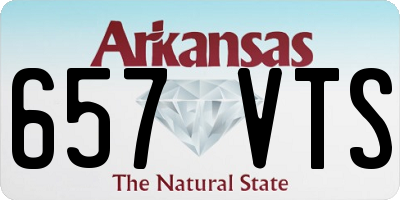 AR license plate 657VTS