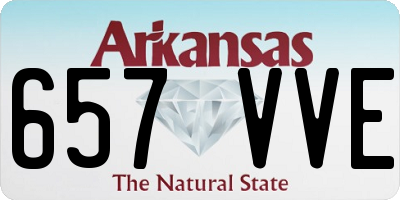 AR license plate 657VVE