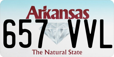 AR license plate 657VVL