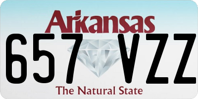 AR license plate 657VZZ