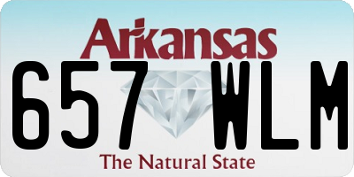 AR license plate 657WLM