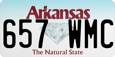 AR license plate 657WMC