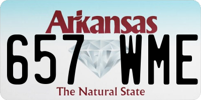 AR license plate 657WME