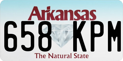 AR license plate 658KPM