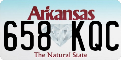 AR license plate 658KQC