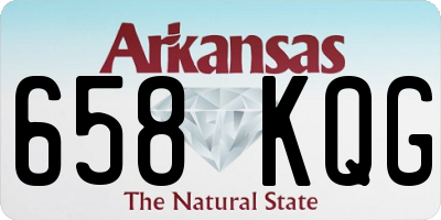 AR license plate 658KQG