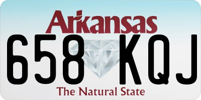 AR license plate 658KQJ