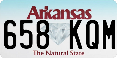 AR license plate 658KQM