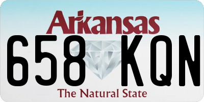 AR license plate 658KQN