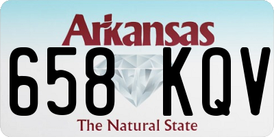 AR license plate 658KQV