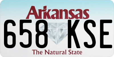 AR license plate 658KSE