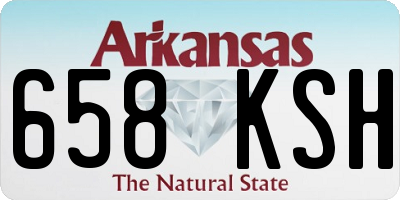 AR license plate 658KSH