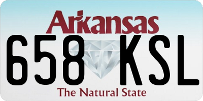 AR license plate 658KSL