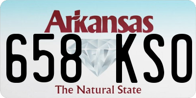 AR license plate 658KSO
