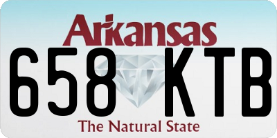 AR license plate 658KTB