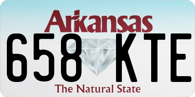 AR license plate 658KTE