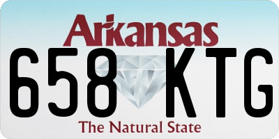 AR license plate 658KTG
