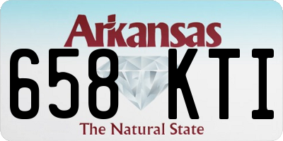 AR license plate 658KTI