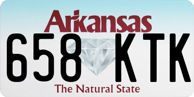 AR license plate 658KTK