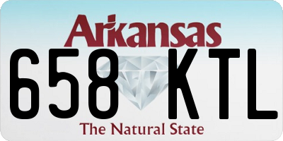 AR license plate 658KTL