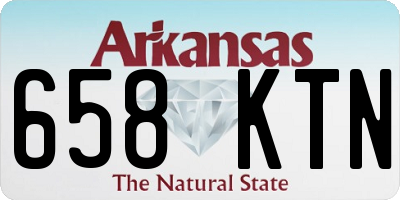 AR license plate 658KTN