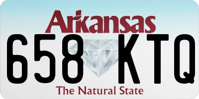 AR license plate 658KTQ