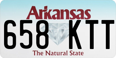 AR license plate 658KTT