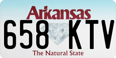 AR license plate 658KTV