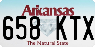 AR license plate 658KTX