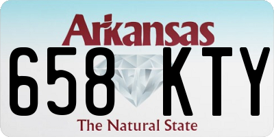 AR license plate 658KTY