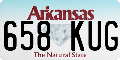 AR license plate 658KUG