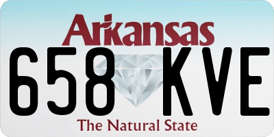 AR license plate 658KVE