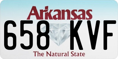 AR license plate 658KVF