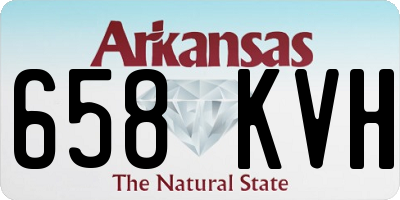 AR license plate 658KVH