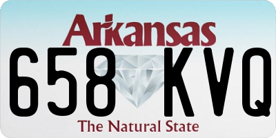 AR license plate 658KVQ