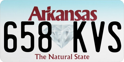AR license plate 658KVS