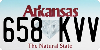 AR license plate 658KVV