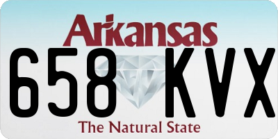 AR license plate 658KVX