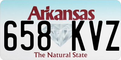 AR license plate 658KVZ