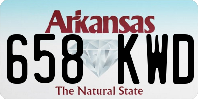 AR license plate 658KWD