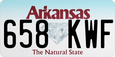 AR license plate 658KWF