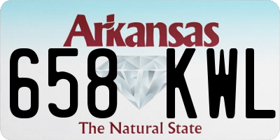 AR license plate 658KWL