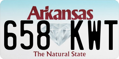 AR license plate 658KWT
