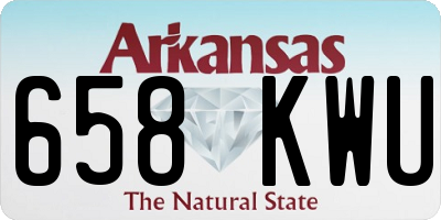 AR license plate 658KWU