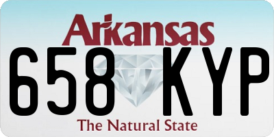 AR license plate 658KYP