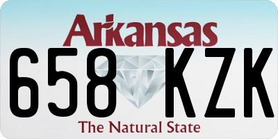 AR license plate 658KZK