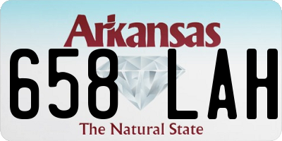 AR license plate 658LAH