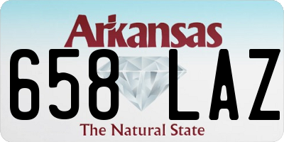AR license plate 658LAZ