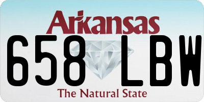 AR license plate 658LBW
