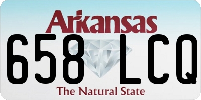 AR license plate 658LCQ